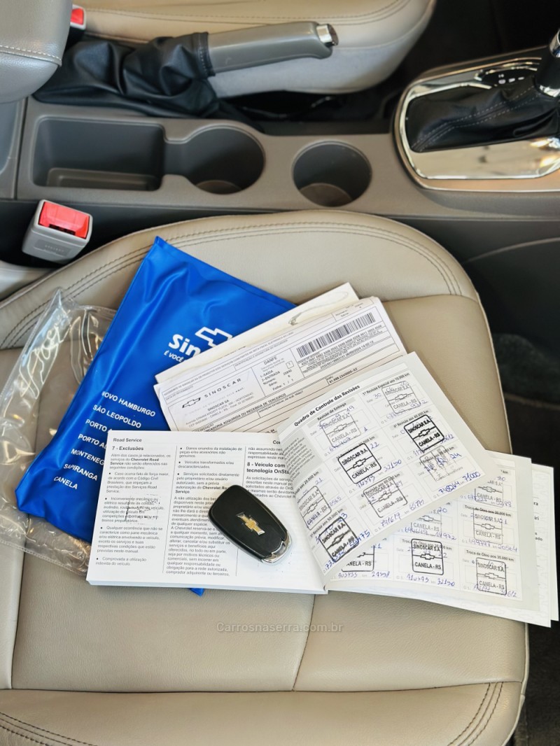 CRUZE 1.4 TURBO LTZ 16V FLEX 4P AUTOMÁTICO - 2019 - CANELA