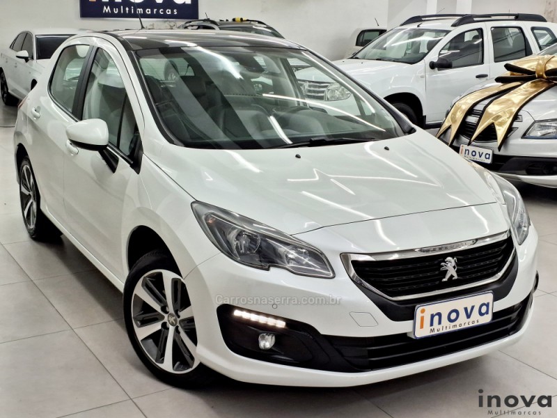 308 1.6 griffe thp 16v gasolina 4p automatico 2017 novo hamburgo