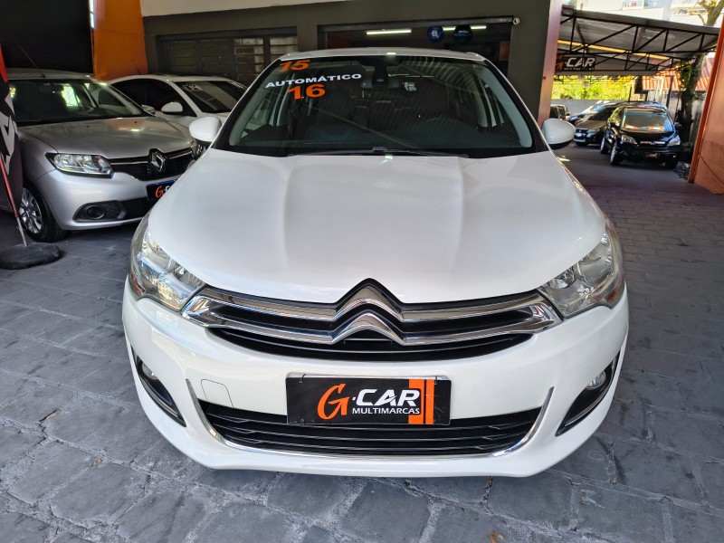 C4 LOUNGE 1.6 TENDANCE 16V TURBO FLEX 4P AUTOMÁTICO - 2015 - CAXIAS DO SUL