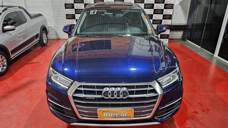 Q5 2.0 TFSI AMBITION S TRONIC 16V GASOLINA 4P AUTOMÁTICO - 2018 - CAXIAS DO SUL