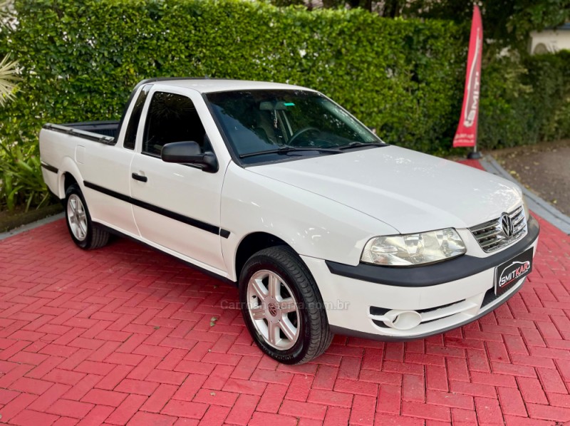 SAVEIRO 1.6 MI SUPER SURF CS 8V GASOLINA 2P MANUAL G.III - 2005 - ROLANTE