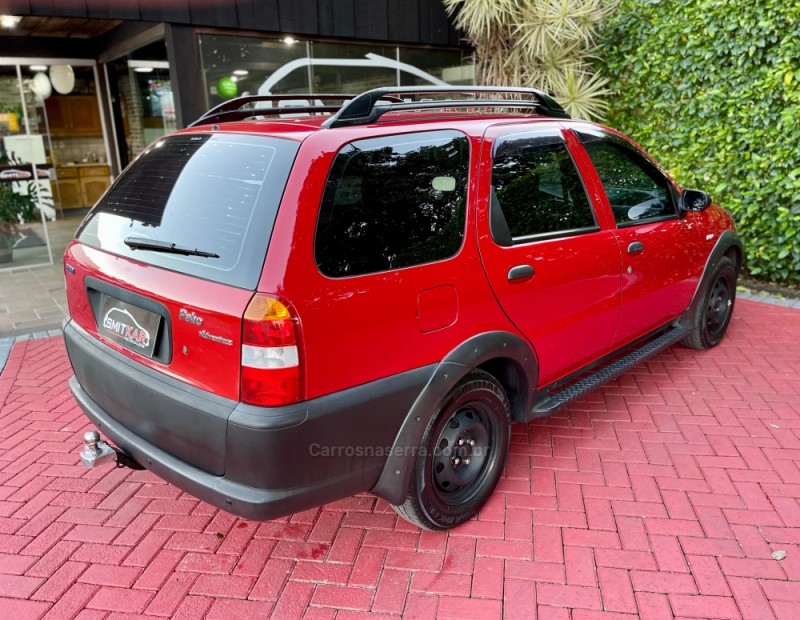 PALIO 1.6 MPI ADVENTURE WEEKEND 16V GASOLINA 4P MANUAL - 2002 - ROLANTE