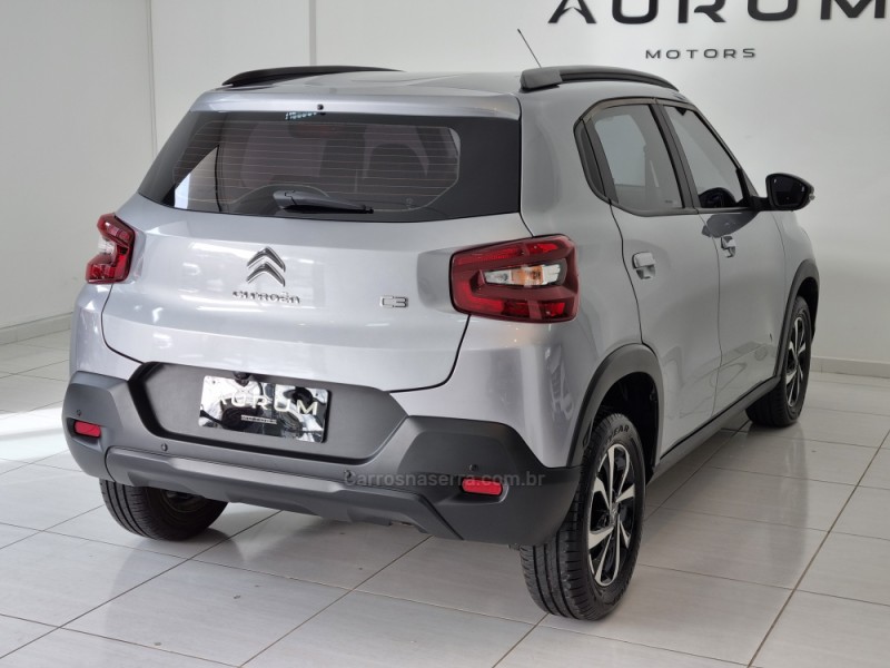 C3 1.6 FEEL PACK 16V FLEX 4P AUTOMÁTICO - 2023 - CAXIAS DO SUL