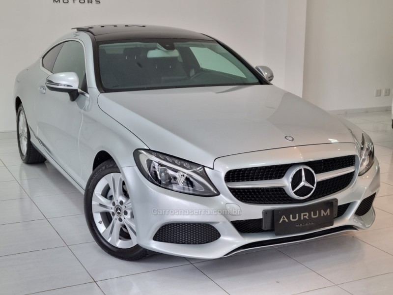 c 180 1.6 cgi coupe 16v turbo gasolina 2p automatico 2017 caxias do sul