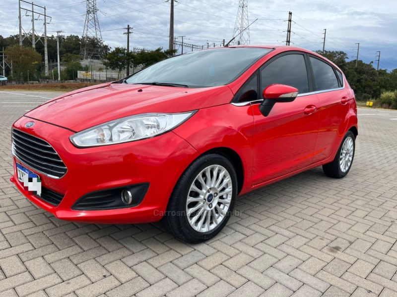 fiesta 1.6 titanium hatch 16v flex 4p automatico 2014 caxias do sul