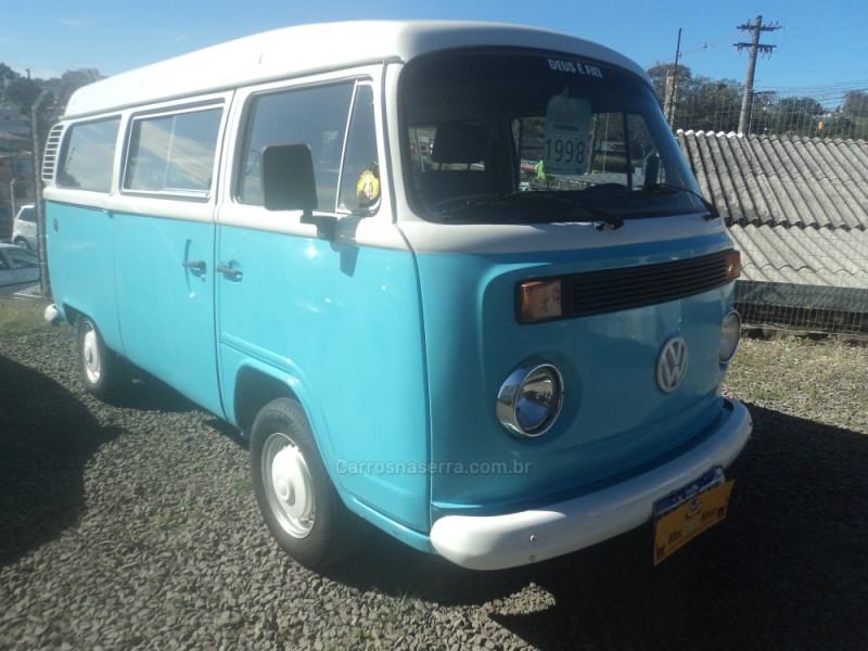 kombi 1.6 luxo 8v gasolina 3p manual 1998 farroupilha