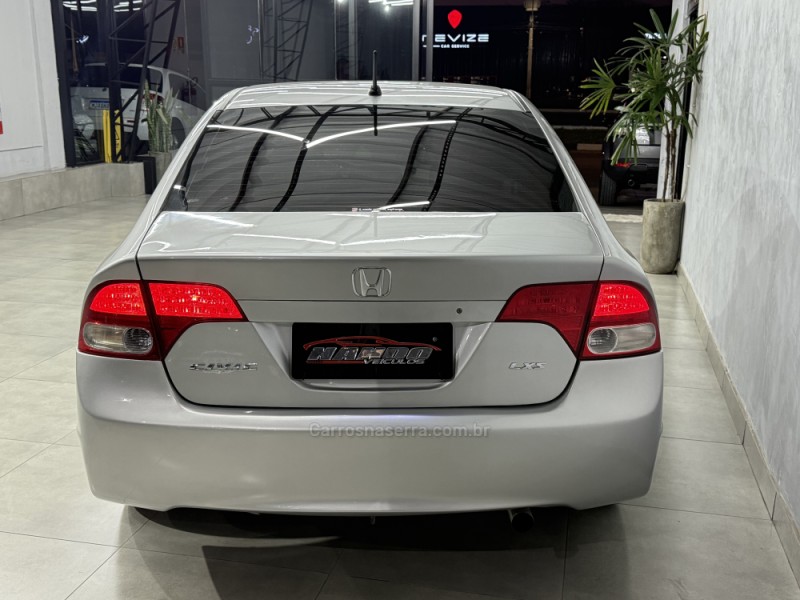 CIVIC 1.8 LXS 16V GASOLINA 4P MANUAL - 2007 - SAPIRANGA