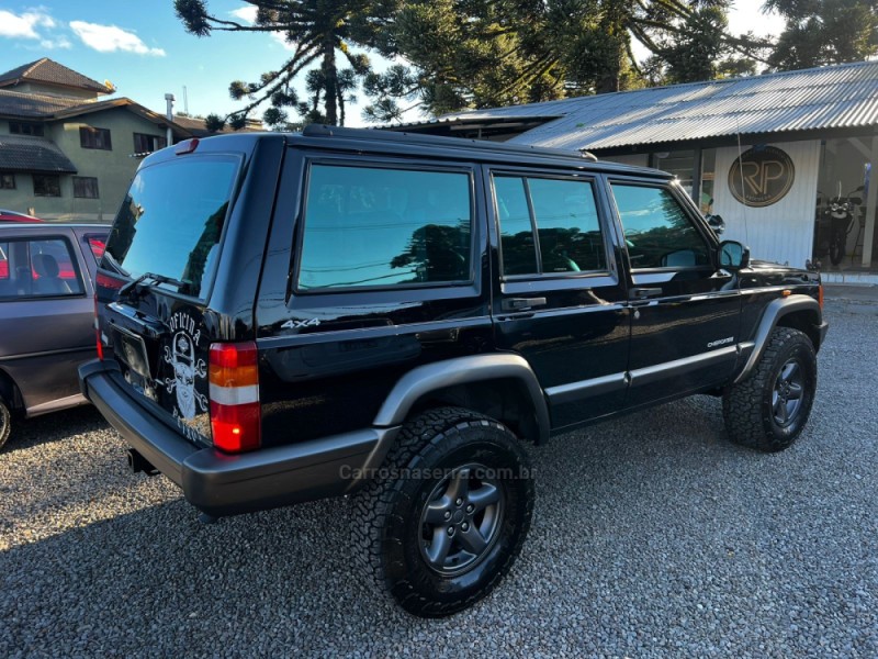 CHEROKEE 4.0 SPORT 4X4 6I 12V GASOLINA 4P AUTOMÁTICO - 2000 - CANELA