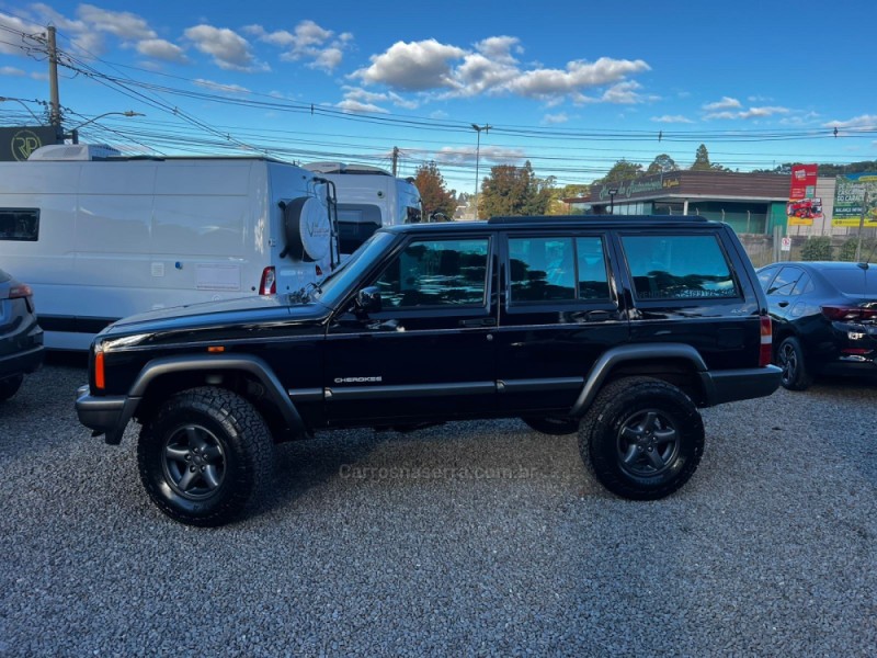 CHEROKEE 4.0 SPORT 4X4 6I 12V GASOLINA 4P AUTOMÁTICO - 2000 - CANELA