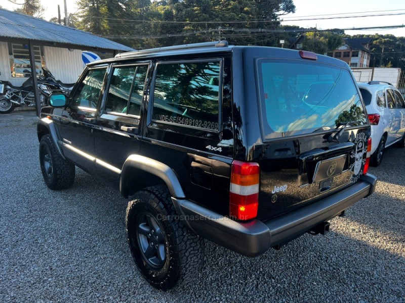 CHEROKEE 4.0 SPORT 4X4 6I 12V GASOLINA 4P AUTOMÁTICO - 2000 - CANELA