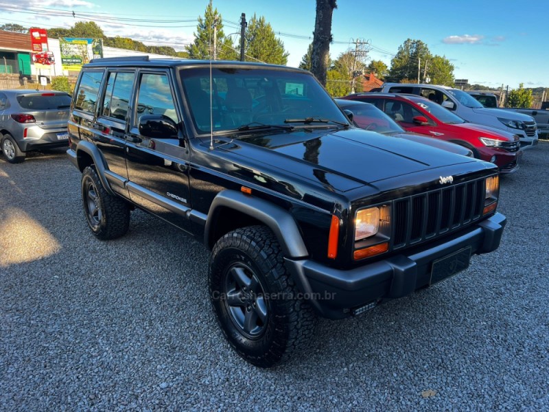 CHEROKEE 4.0 SPORT 4X4 6I 12V GASOLINA 4P AUTOMÁTICO - 2000 - CANELA