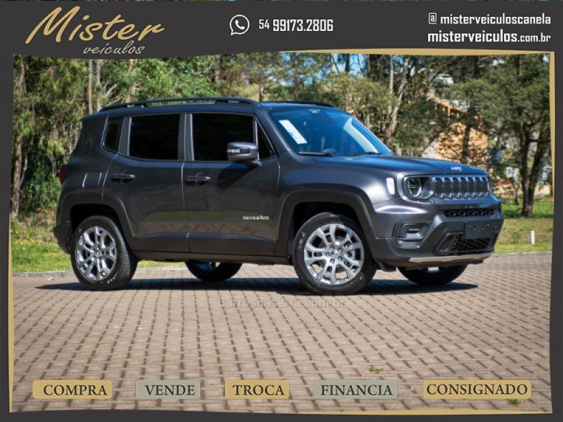 RENEGADE 1.3 LONGITUDE T270 TURBO FLEX 4P AUTOMÁTICO - 2025 - CANELA