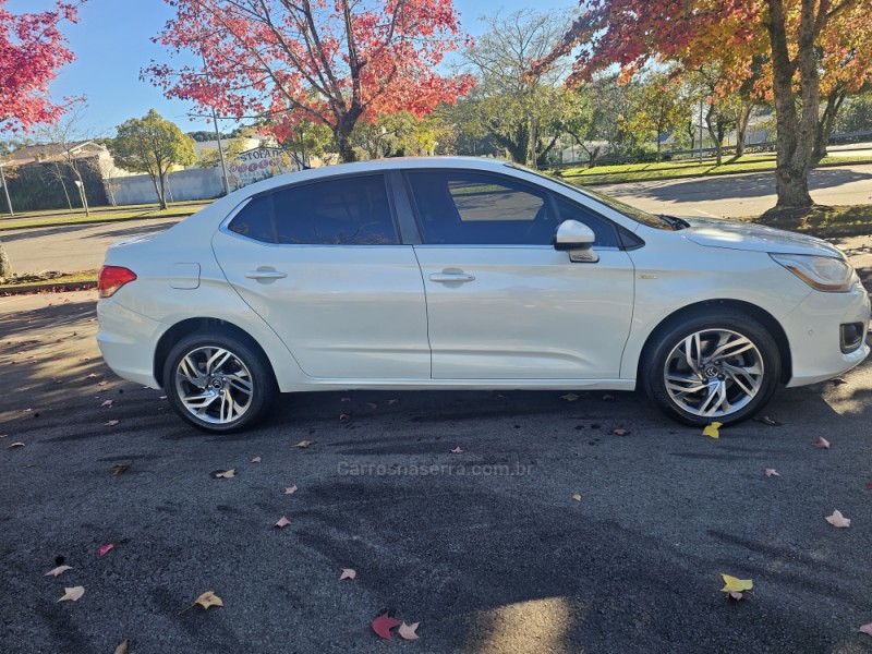 C4 LOUNGE 1.6 EXCLUSIVE 16V TURBO FLEX 4P AUTOMÁTICO - 2014 - BENTO GONçALVES