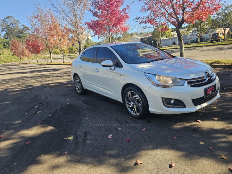 C4 LOUNGE 1.6 EXCLUSIVE 16V TURBO FLEX 4P AUTOMÁTICO - 2014 - BENTO GONçALVES