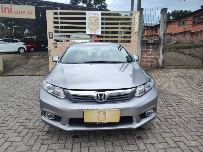 CIVIC 1.8 LXS 16V FLEX 4P AUTOMÁTICO - 2013 - CANELA