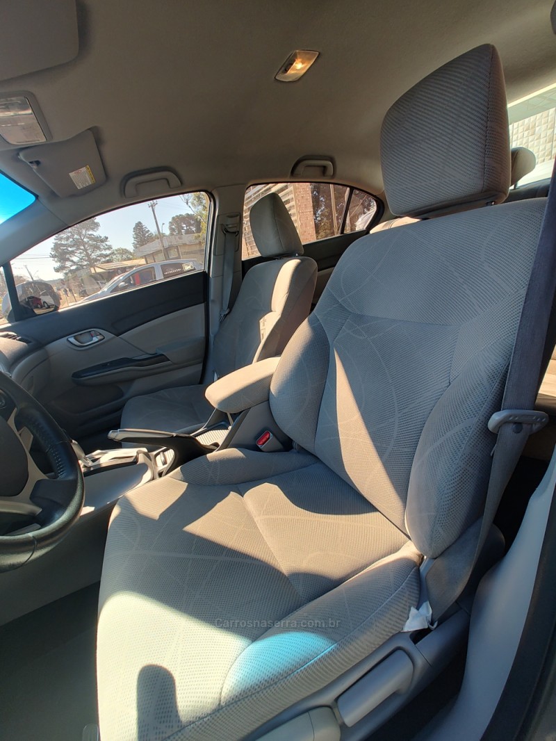 CIVIC 1.8 LXS 16V FLEX 4P AUTOMÁTICO - 2013 - CANELA