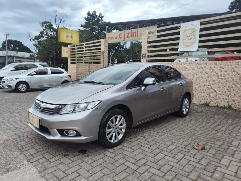 CIVIC 1.8 LXS 16V FLEX 4P AUTOMÁTICO - 2013 - CANELA