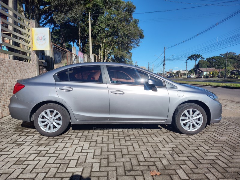 CIVIC 1.8 LXS 16V FLEX 4P AUTOMÁTICO - 2013 - CANELA