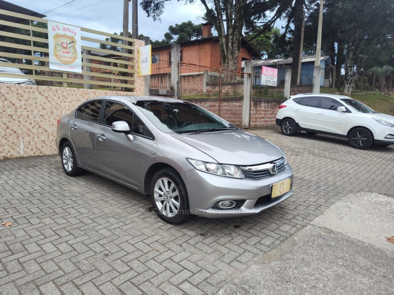 CIVIC 1.8 LXS 16V FLEX 4P AUTOMÁTICO - 2013 - CANELA