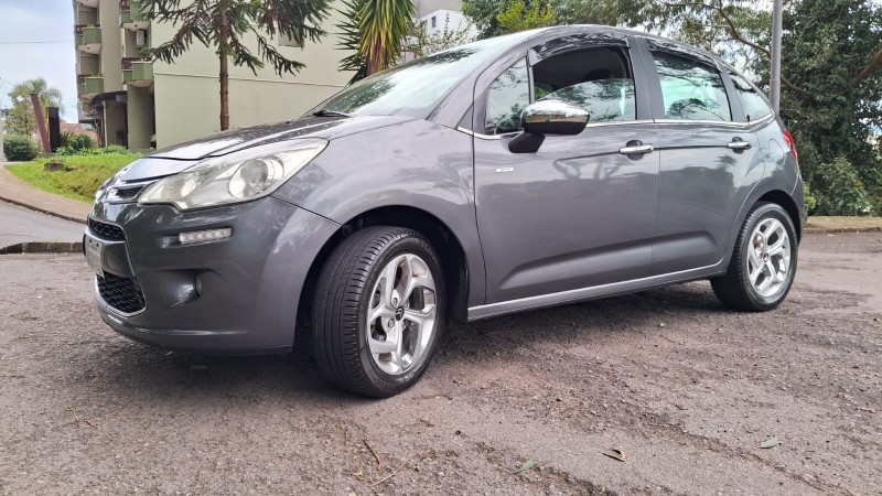 C3 1.6 EXCLUSIVE 16V FLEX 4P MANUAL - 2013 - CAXIAS DO SUL