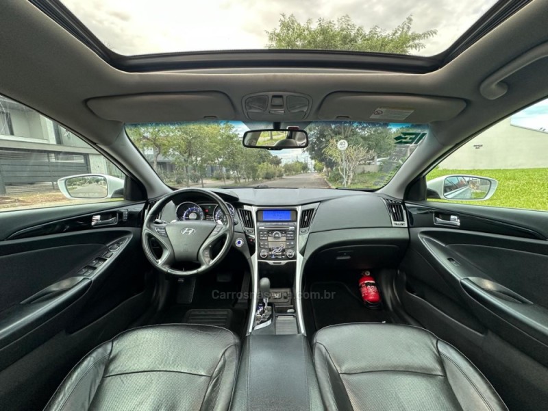 SONATA 2.4 MPFI I4 16V 182CV GASOLINA 4P AUTOMÁTICO - 2012 - CAMPO BOM