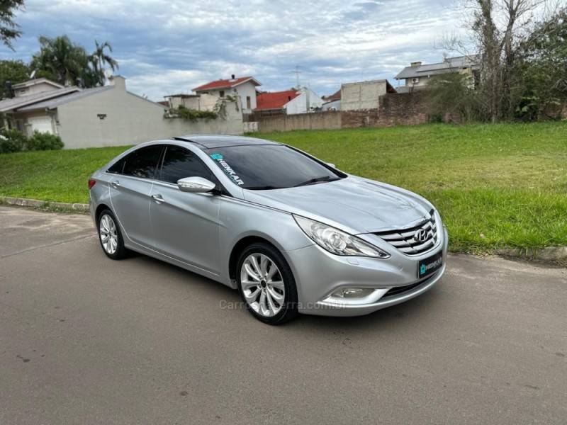 SONATA 2.4 MPFI I4 16V 182CV GASOLINA 4P AUTOMÁTICO - 2012 - CAMPO BOM