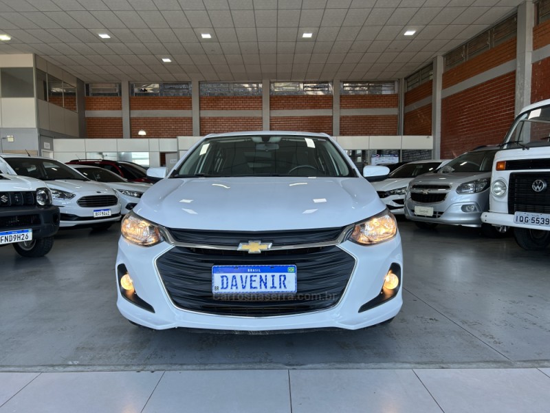 ONIX 1.0	LT PLUS 8V TURBO FLEX 4P AUTOMÁTICO - 2020 - TAQUARA