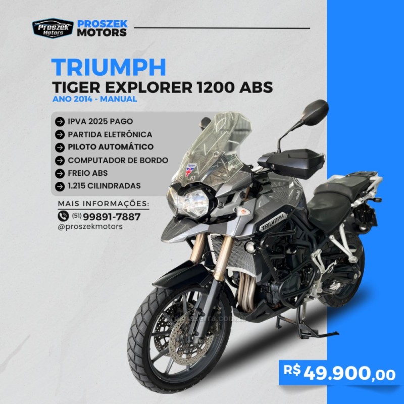 TIGER EXPLORER ABS - 2014 - CANOAS