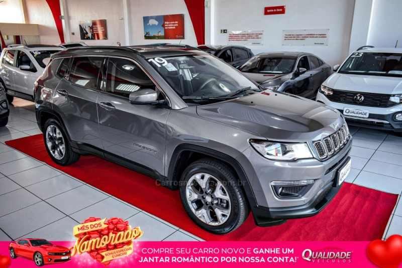compass 2.0 16v flex longitude automatico 2019 santa cruz do sul