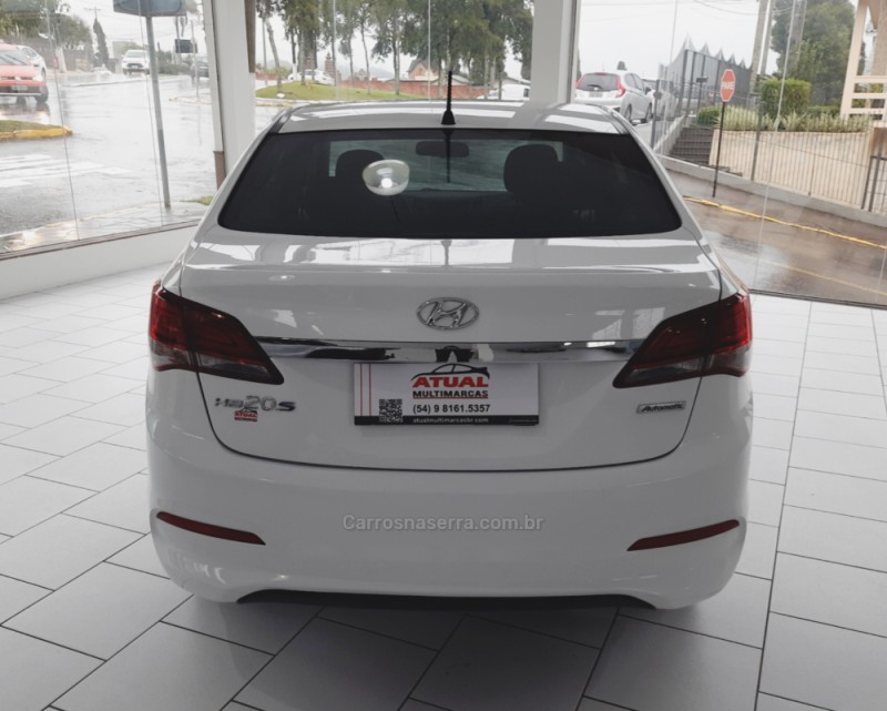 HB20S 1.6 COMFORT STYLE 16V FLEX 4P AUTOMÁTICO - 2016 - GARIBALDI