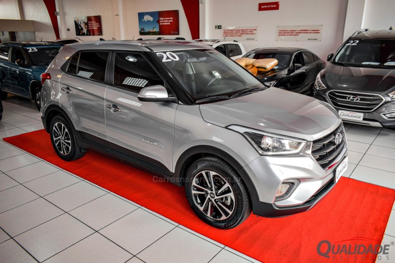creta 2.0 16v flex prestige automatico 2020 santa cruz do sul
