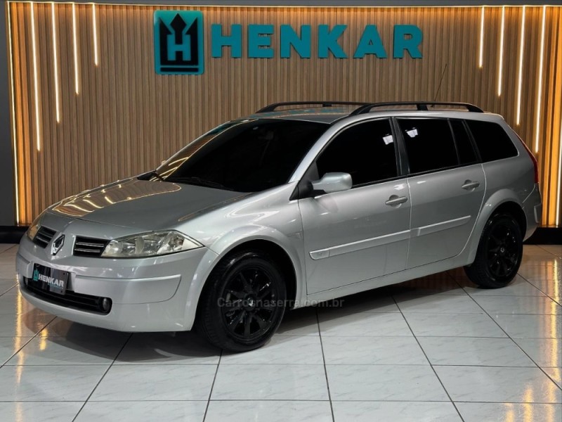 megane 1.6 dynamique grand tour 16v flex 4p manual 2012 campo bom