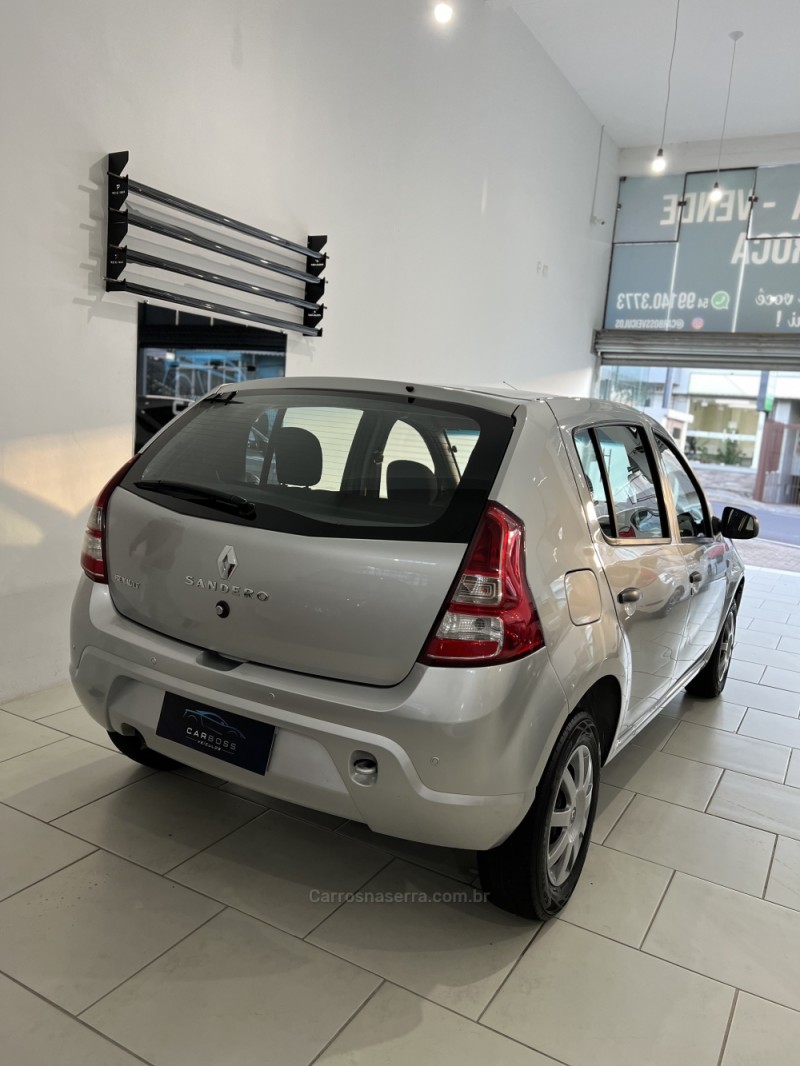SANDERO 1.0 AUTHENTIQUE 16V FLEX 4P MANUAL - 2012 - CAXIAS DO SUL