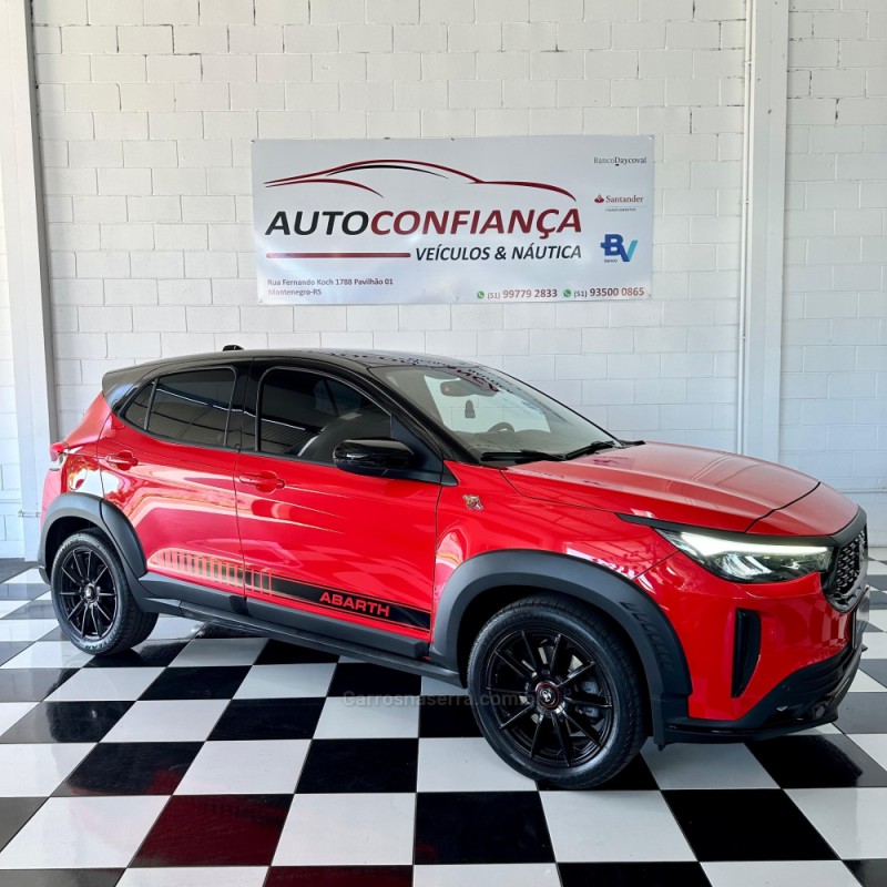 PULSE 1.3 ABARTH TURBO 270 12V FLEX 4P AUTOMÁTICO - 2023 - MONTENEGRO