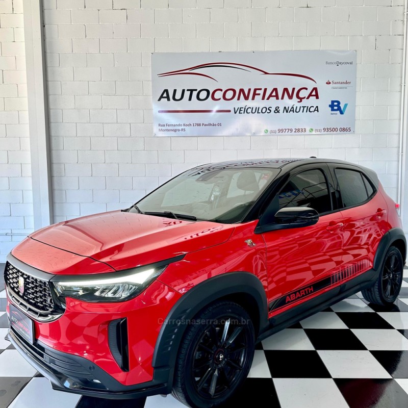 pulse 1.3 abarth turbo 270 12v flex 4p automatico 2023 montenegro