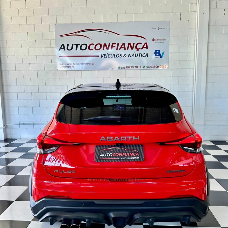 PULSE 1.3 ABARTH TURBO 270 12V FLEX 4P AUTOMÁTICO - 2023 - MONTENEGRO
