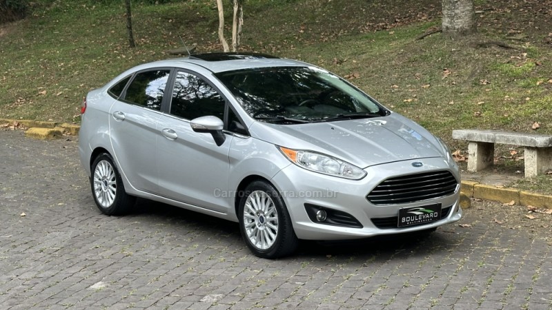 fiesta 1.6 titanium plus sedan 16v flex 4p automatico 2015 caxias do sul