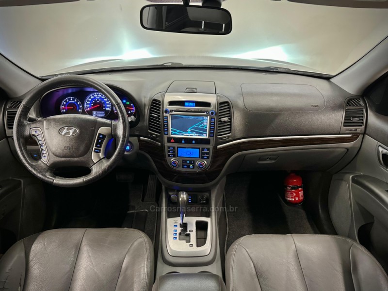 SANTA FÉ 3.5 MPFI GLS 7 LUGARES V6 24V 285CV GASOLINA 4P AUTOMÁTICO - 2012 - IVOTI