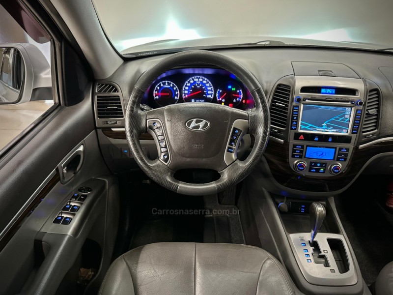 SANTA FÉ 3.5 MPFI GLS 7 LUGARES V6 24V 285CV GASOLINA 4P AUTOMÁTICO - 2012 - IVOTI