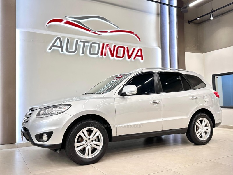 SANTA FÉ 3.5 MPFI GLS 7 LUGARES V6 24V 285CV GASOLINA 4P AUTOMÁTICO - 2012 - IVOTI