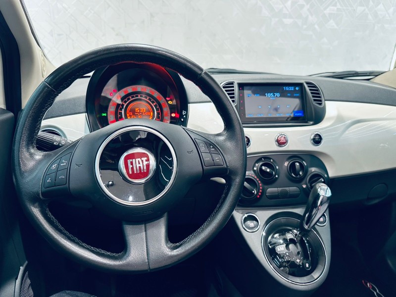 500 1.4 CABRIO 8V FLEX 2P AUTOMÁTICO - 2015 - CAXIAS DO SUL