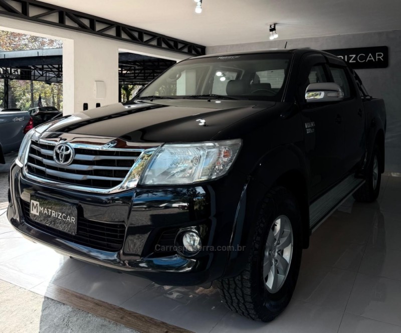 HILUX 2.7 SRV 4X4 CD 16V FLEX 4P AUTOMÁTICO - 2014 - CANELA