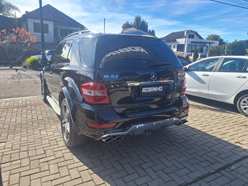 ML 63 AMG 6.2 V8 32V GASOLINA 4P AUTOMÁTICO - 2011 - CAMBARá DO SUL