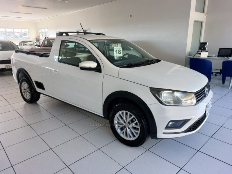 saveiro 1.6 mi trendline cs 8v flex 2p manual 2018 bento goncalves