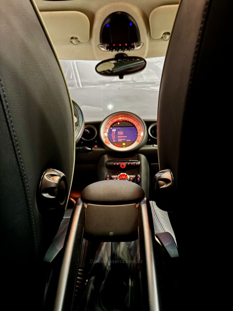 COOPER 1.6 S 16V TURBO GASOLINA 2P AUTOMÁTICO - 2011 - CAXIAS DO SUL