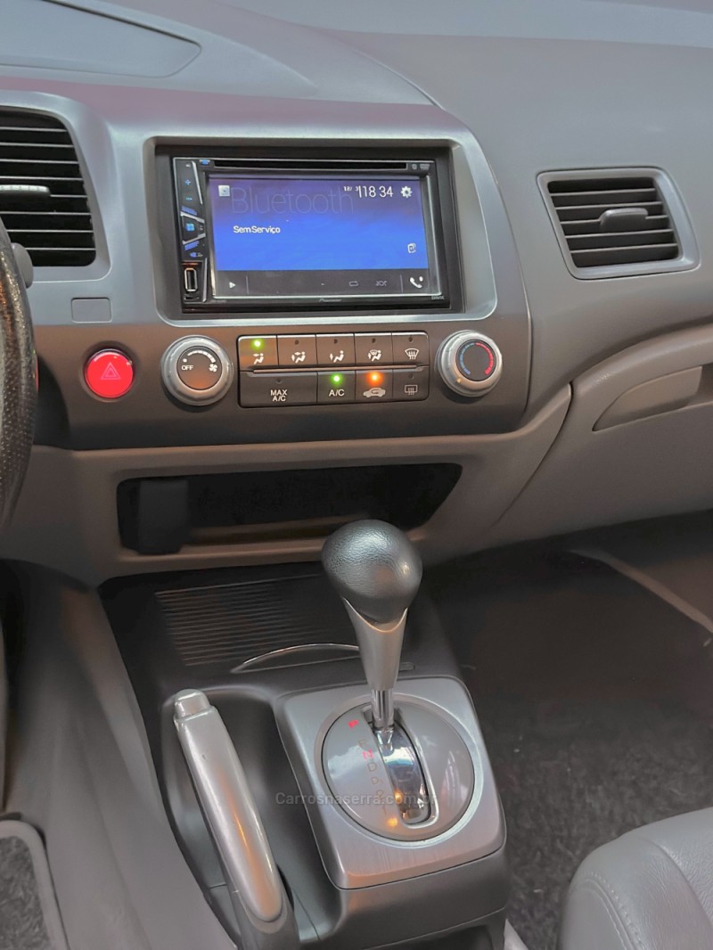 CIVIC 1.8 LXS 16V FLEX 4P AUTOMÁTICO - 2008 - ESTâNCIA VELHA