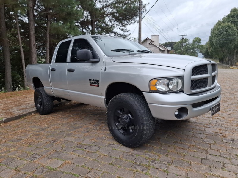 ram 5.9 2500 slt 4x4 cd i6 24v turbo diesel 4p automatico 2005 bento goncalves