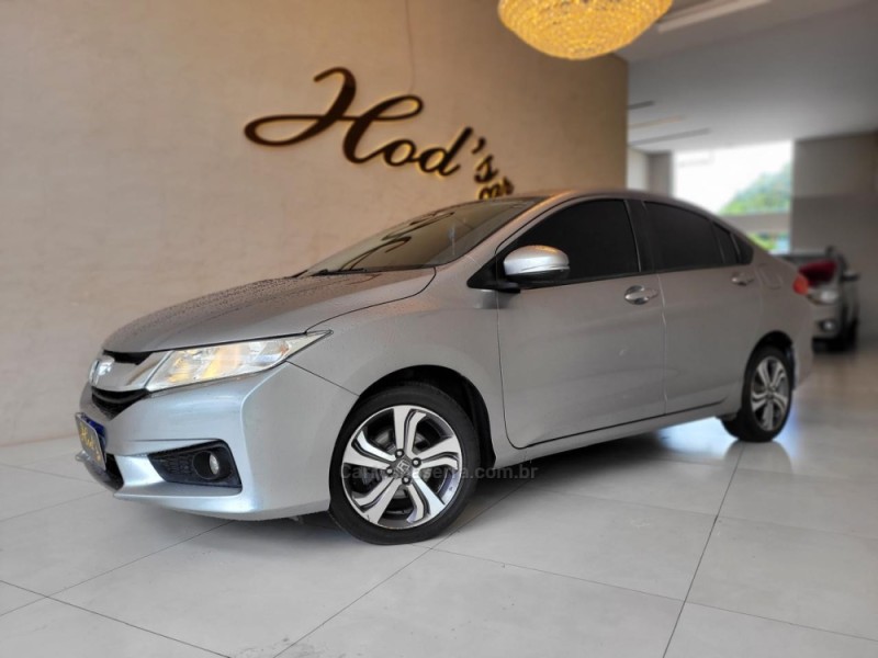 city 1.5 lx 16v flex 4p automatico 2015 canela