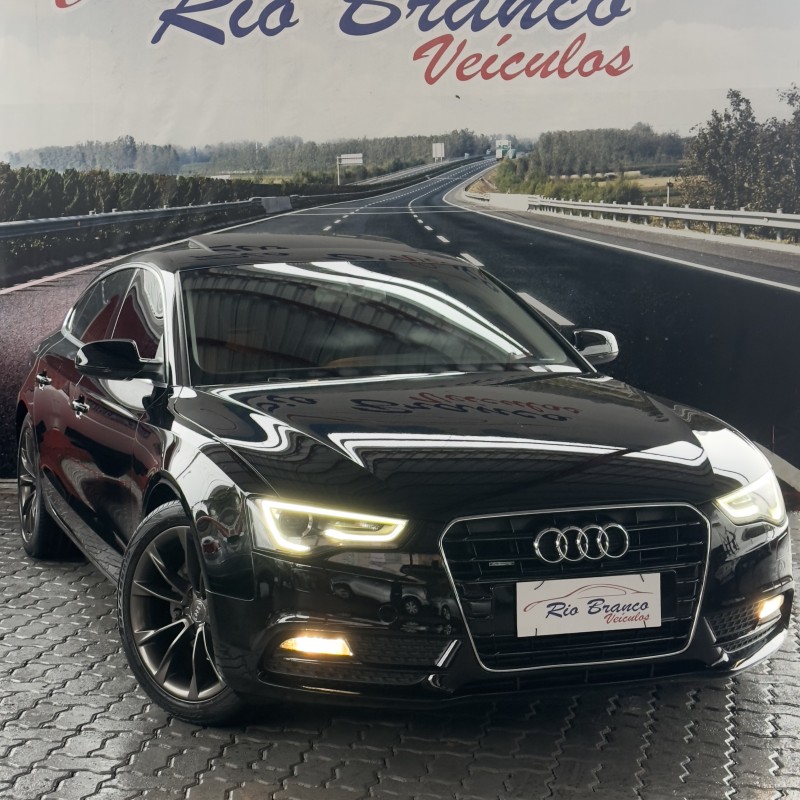 A5 2.0 TFSI SPORTBACK S LINE GASOLINA 4P AUTOMÁTICO - 2013 - CAXIAS DO SUL