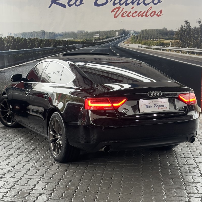 A5 2.0 TFSI SPORTBACK S LINE GASOLINA 4P AUTOMÁTICO - 2013 - CAXIAS DO SUL